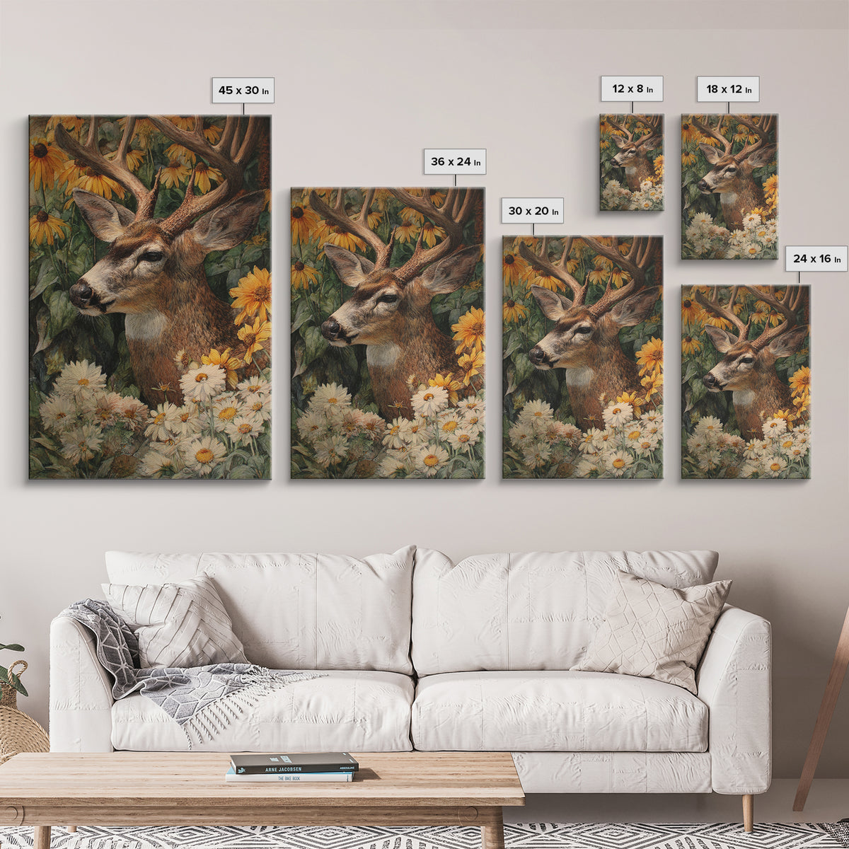 Butterfly Garden with Zinnias and Daisies Canvas Print, Patio Art, Metal Wall Art, Patio Decor, Oil Painting, Outdoor, PAT-2x3-45