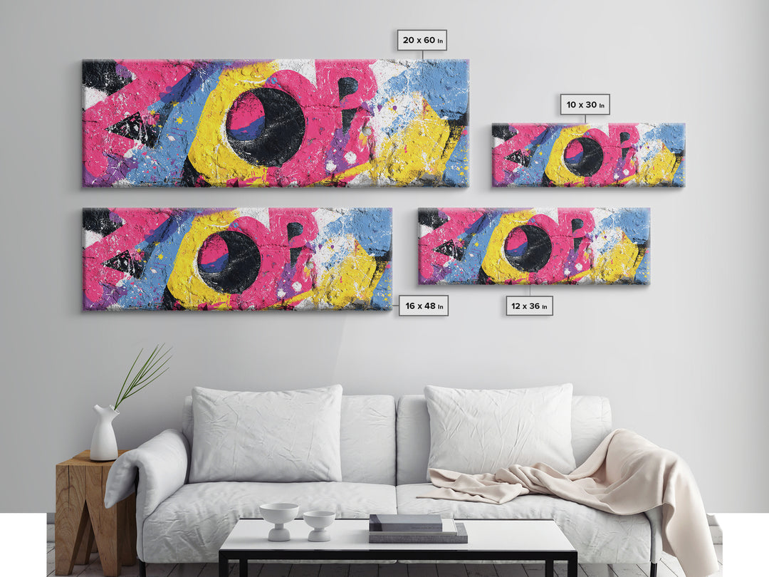 Retro Soda Bottle Canvas Print, Pop Art, Statement Artwork, Living Room Decor, Abstract Art, Pop, Wall Decor, Painting, POP-3x1-19