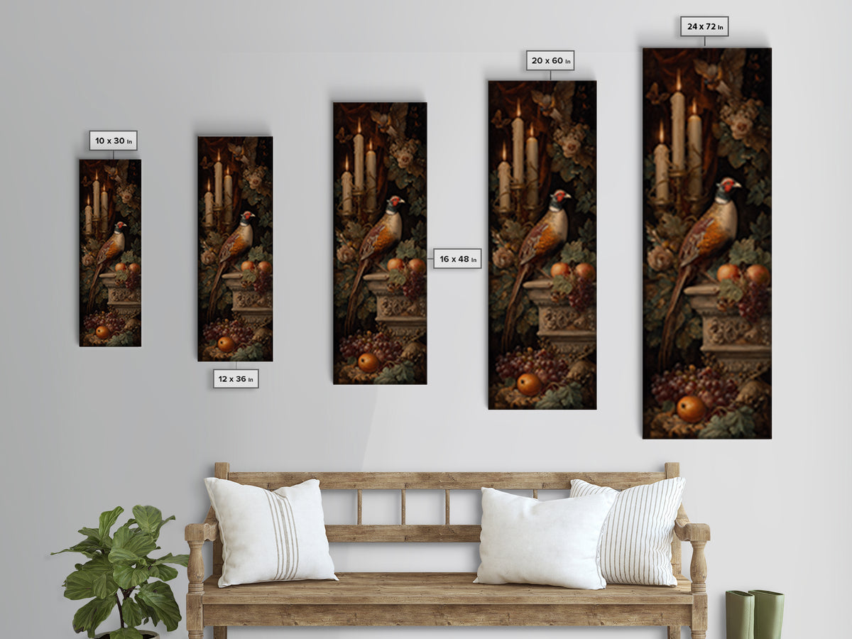 Old Master Bird Study Canvas Print, Renaissanceinspired Art, Religious Home Decor, Living Room Decor, Fine Art, Classic, REN-1x3-35