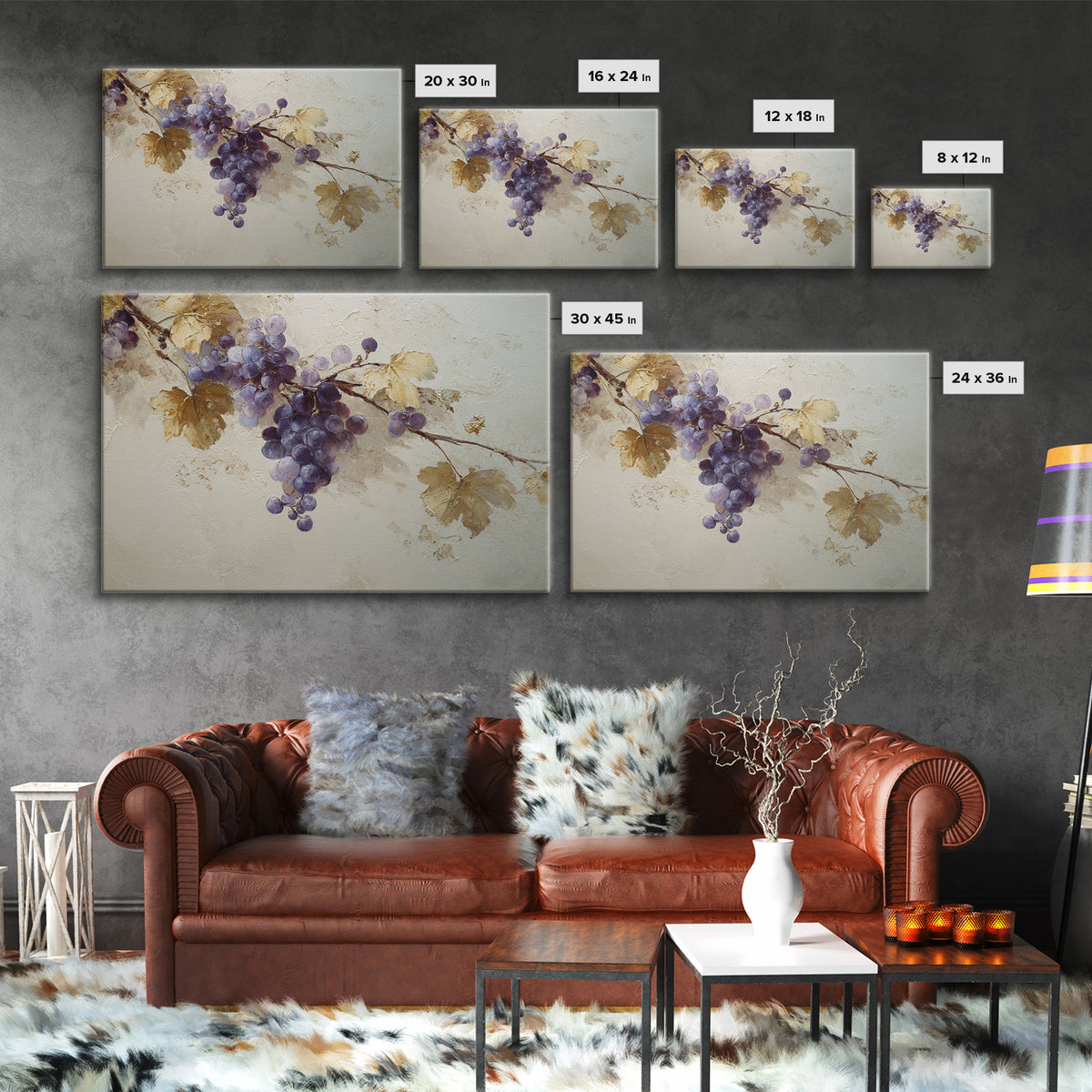 Elegant Table Objects Framed Canvas Print, Restaurant Art, Wall Art Print, Restaurant Decor, Fine Art, Bistro, Modern Decor, RES-3x2-28