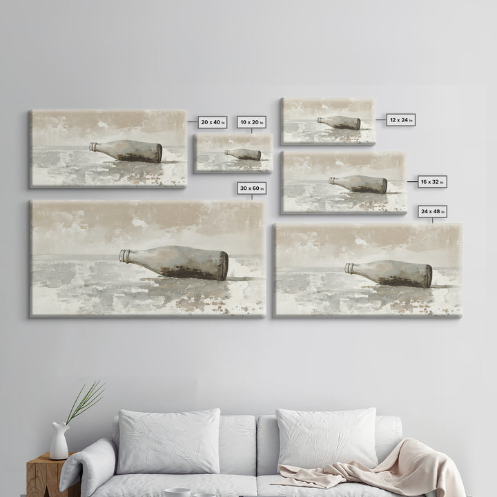 Drive in Movie Scene with Moonlit Cars Framed Canvas Print, Retro Art, Print, Living Room Decor, Oil Painting, Retro, RET-2x1-60