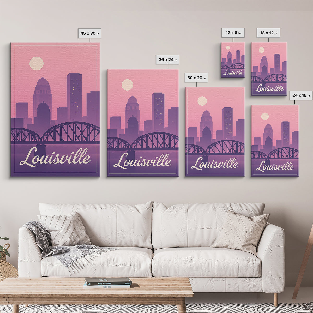 Lewisville Travel Poster, Framed Canvas Print, Classic Travel Poster Art, Lewisville Art Print, Vintage City Poster, Vintage City Art