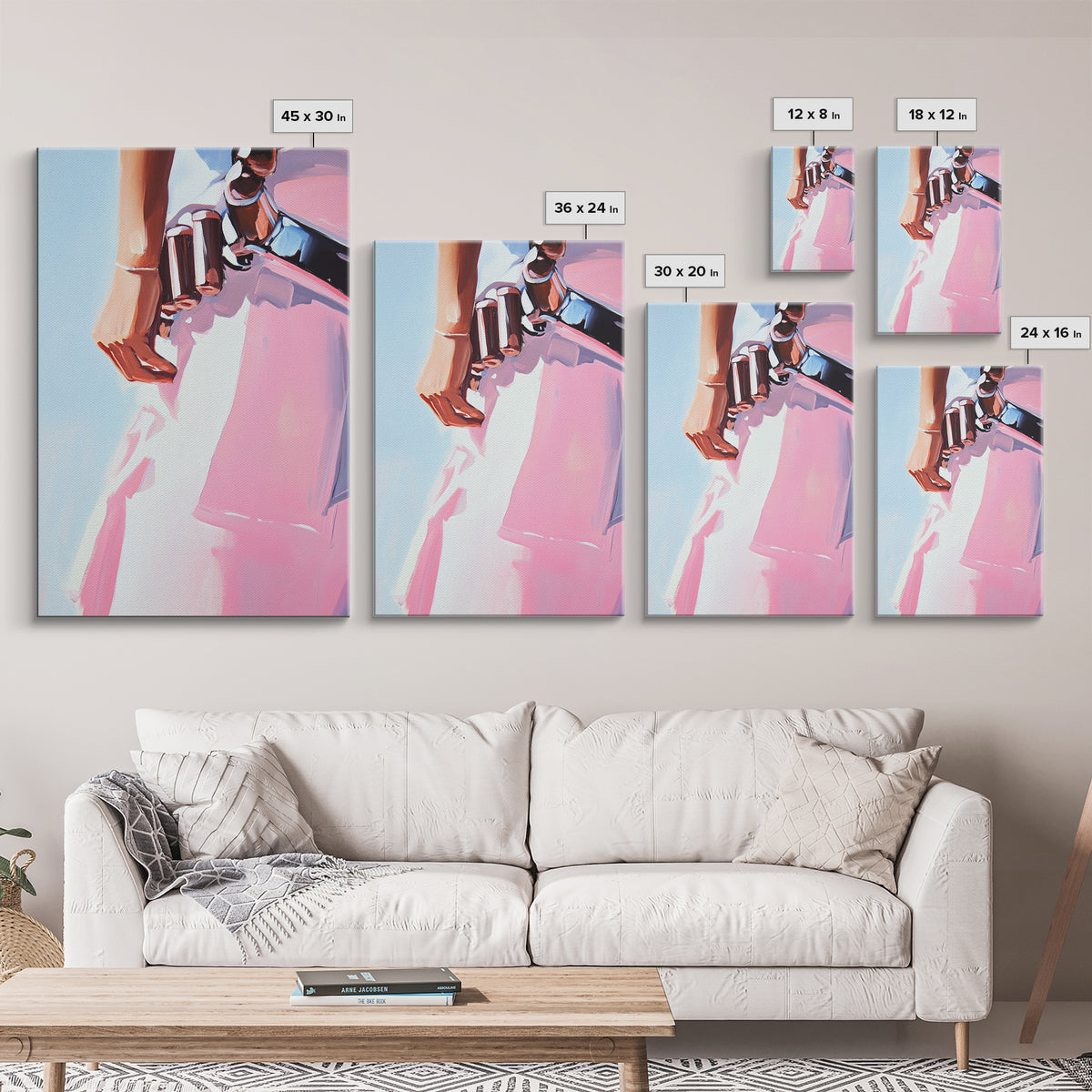Pink cowgirl, western belt, black cowgirl painting, light pink wall art, southwestern art, cowboy aesthetic, framed canvas print, rustic art
