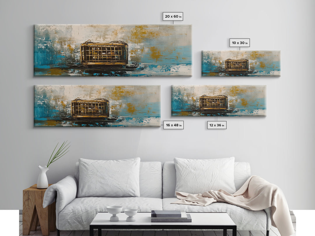 Antique Lantern, rustic wall art, farmhouse art, moody art, wabi sabi art, extra wide art, framed canvas print, living room decor