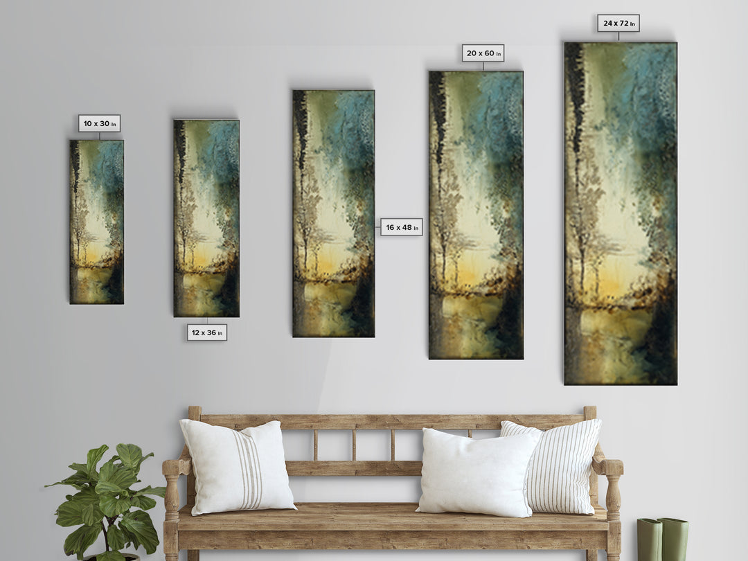 Piano Keys Fading into Shadow Framed Canvas Print, Recording Studio Art, Music Print, Studio Decor, Fine Art, Analog, RSA-1x3-20