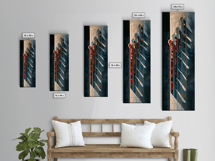 Mixing Console Faders Canvas Print, Recording Studio Art, Headphones Poster, Studio Decor, Fine Art, Analog, Fine Art Print, RSA-1x3-42