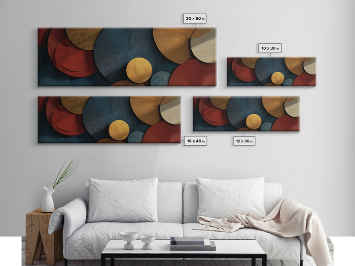 Vinyl Groove Closeup as Circular Abstract Canvas Print, Recording Studio Art, Music Decor, Studio Decor, Abstract Art, Analog, RSA-3x1-54