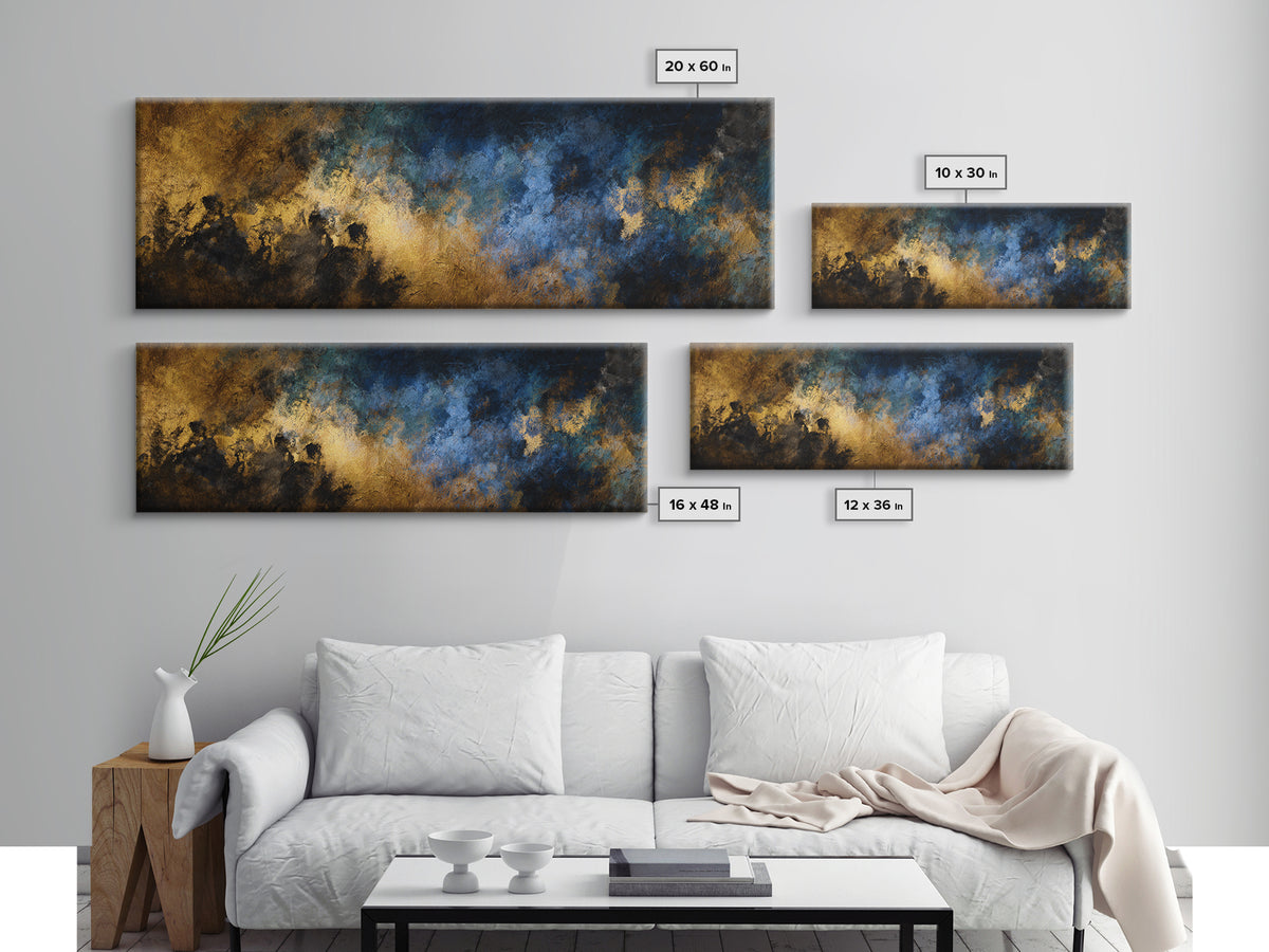 Album Cover Abstract Without Readable Text Canvas Print, Recording Studio Art, Studio Wall Art, Studio Decor, Fine Art, Analog, RSA-3x1-62