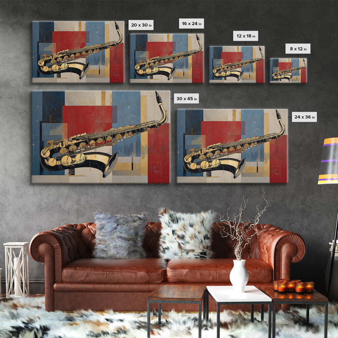 Soundwave Abstract with Black and Gold Lines Framed Canvas Print, Recording Studio Art, Boho Decor, Studio Decor, Abstract Art, RSA-3x2-55