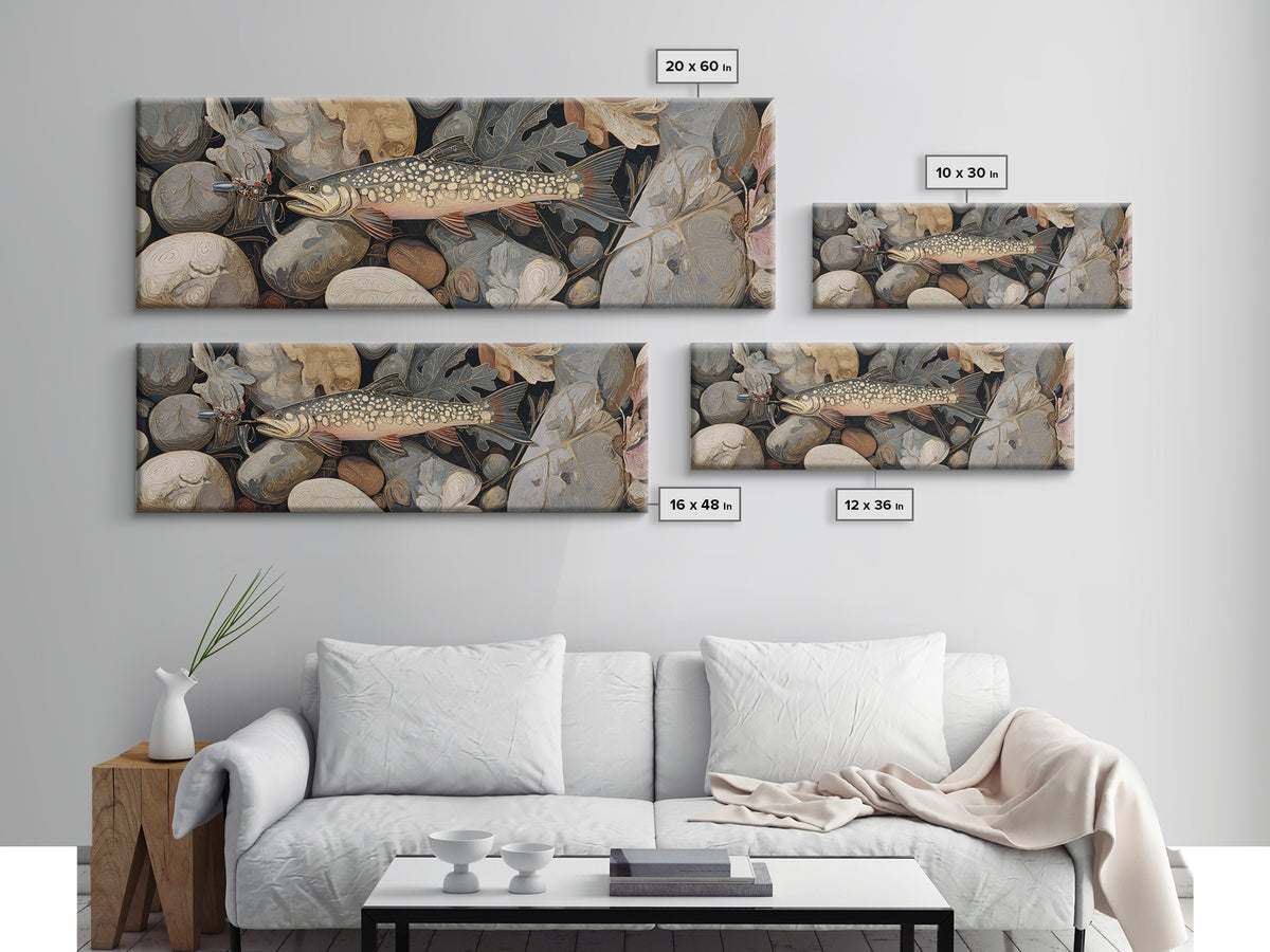 Wood Grain Abstract Canvas Print, Rustic Art, Luxury Decor, Farmhouse Decor, Abstract Art, Rustic, Printable Wall Art, RUS-3x1-48