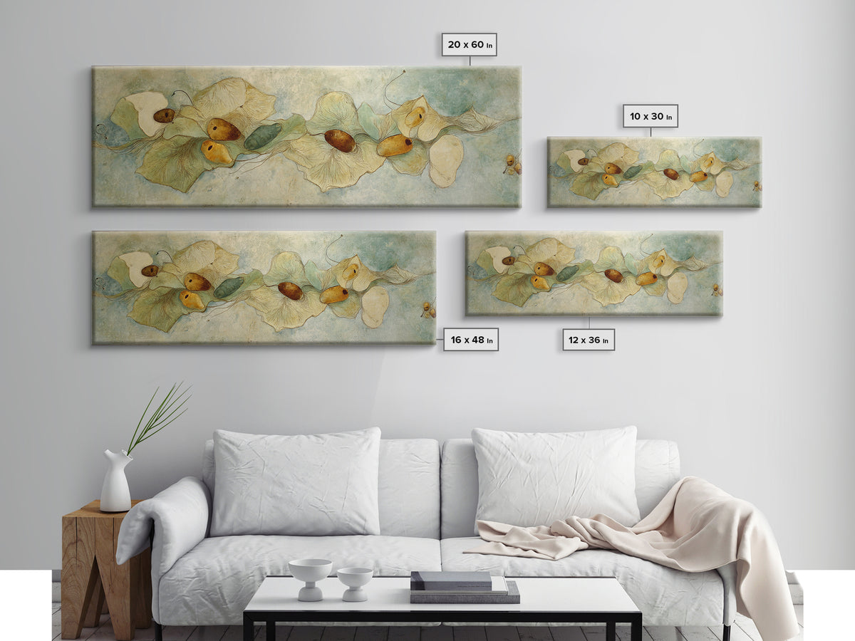 Wood Grain Abstract Canvas Print, Rustic Art, Wall Decor, Farmhouse Decor, Abstract Art, Rustic, Wall Art, Home Decor, RUS-3x1-96