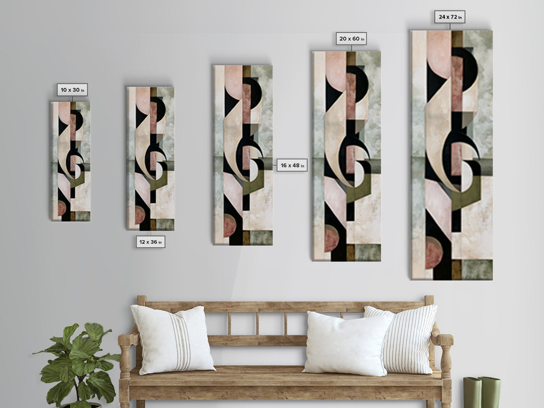 Calm Lake Dock Canvas Print, Scandinavian Art, Printable, Living Room Decor, Fine Art, Nordic, Abstract Wall Art, Boho Wall Art, SCA-1x3-99