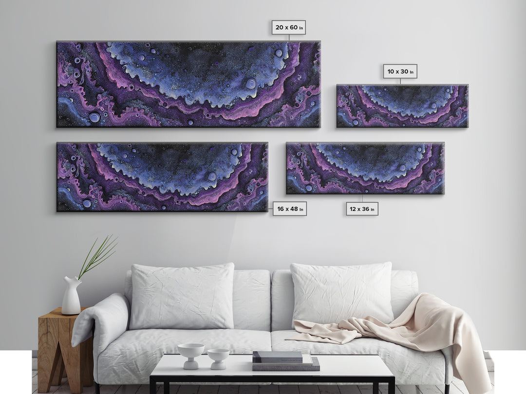 Cyborg Portrait with Reflective Visor Canvas Print, Scifi Art, Weird Art, Living Room Decor, Fine Art, Orbit, Art Print, SCI-3x1-49