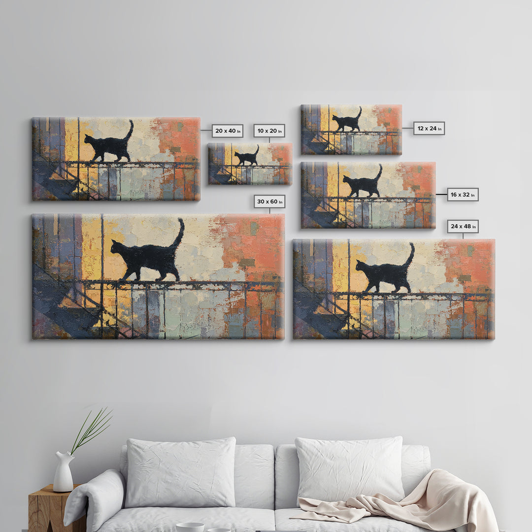 Brick Wall Texture Framed Canvas Print, Street Art, Large Wall Art, Living Room Decor, Abstract Art, Urban, Canvas Painting, STR-2x1-72