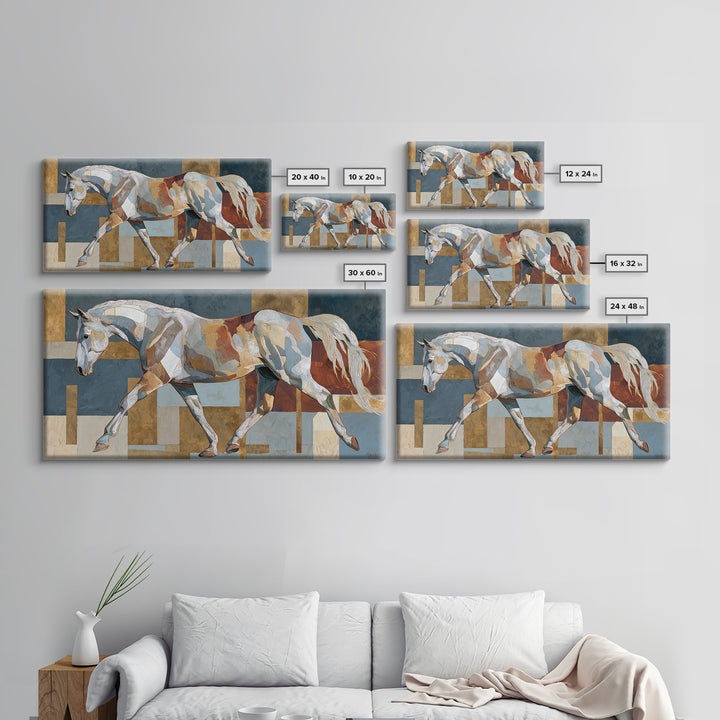 Basket of Apples and Pears on Linen Canvas Print, Traditional Art, Wall Art, Living Room Decor, Abstract Art, Classic, TRA-2x1-62