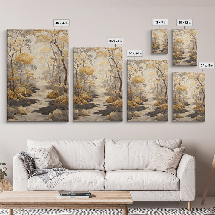 Classic Oil Painted Landscape Canvas Print, Traditional Art, Furry Art, Living Room Decor, Fine Art, Classic, Fine Art Print, TRA-2x3-57