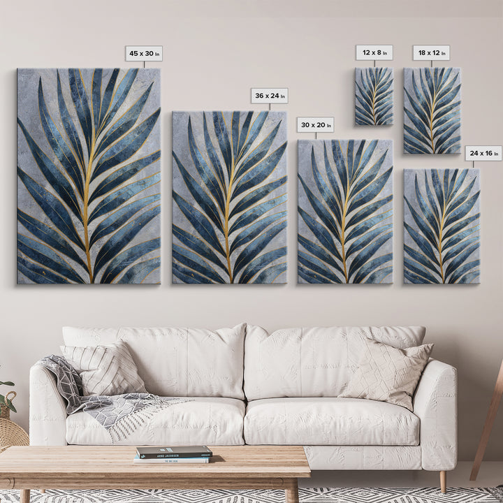 Rain Soaked Palm Leaf Closeup Canvas Print, Tropical Art, Printable Wall Art, Living Room Decor, Watercolor Art, Tropic, TRO-2x3-5