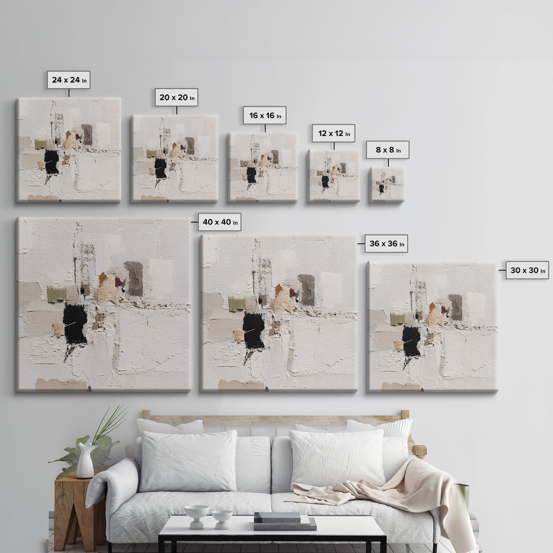 Minimal Line Portrait Canvas Print, Wall Art, Living Room Decor, Oil Painting, Minimalist Decor, Contemporary Art, WAL-1x1-54
