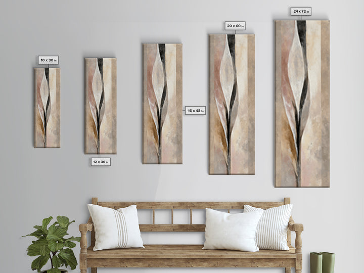 Black and White Architectural Study Canvas Print, Wall Art, Printable Wall Art, Living Room Decor, Fine Art, WAL-1x3-44