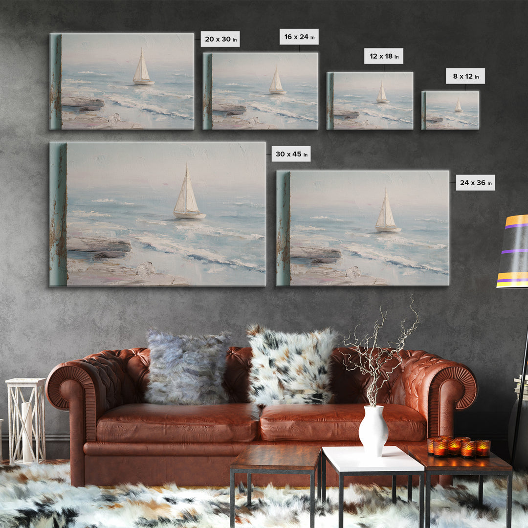 Honeymoon Coastal Sunset Framed Canvas Print, Wedding Art, Jewish Art, Living Room Decor, Romance, Personalized Wedding, WED-3x2-69