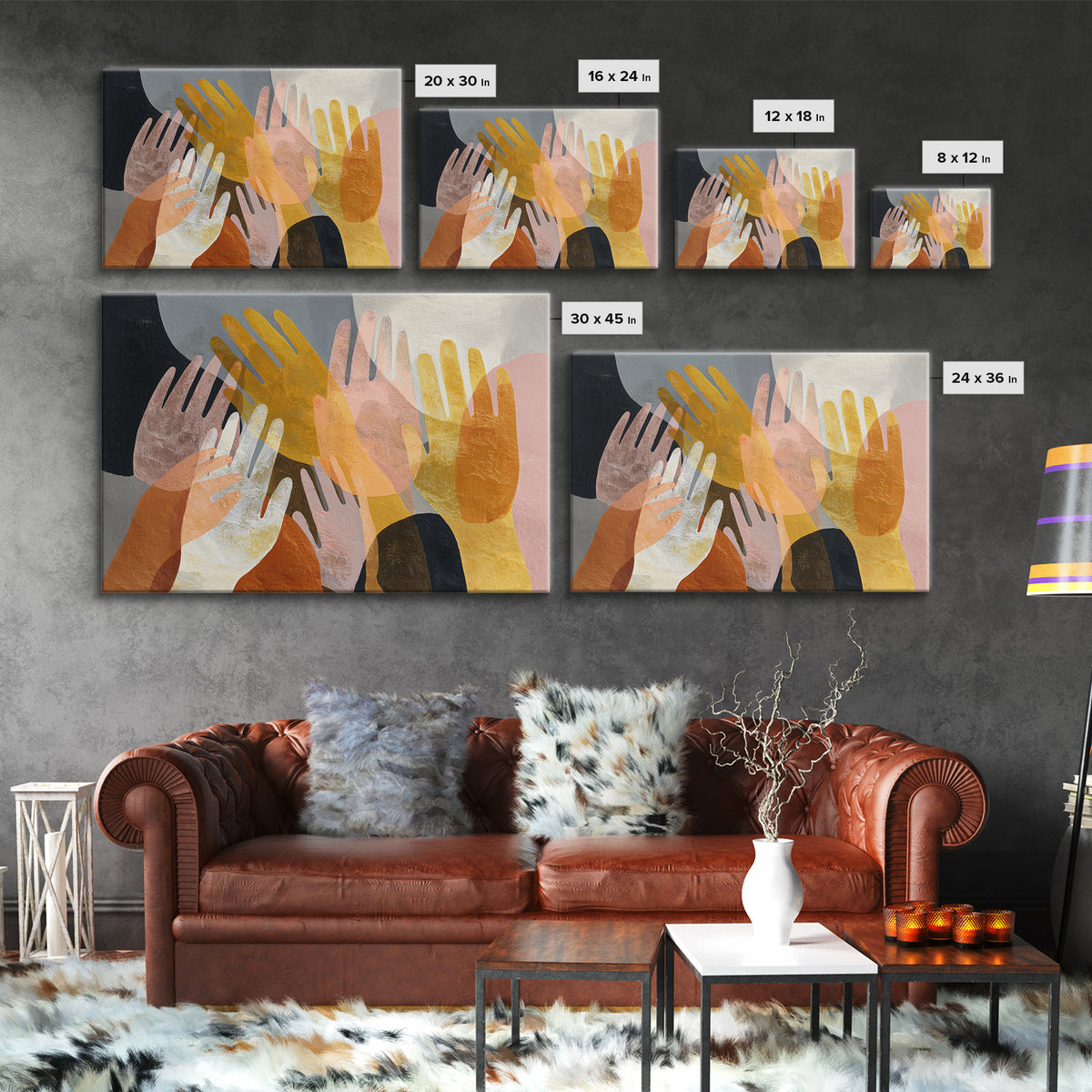 Hands Nearly Touching Framed Canvas Print, Wedding Art, Personalized Wedding, Living Room Decor, Abstract Art, Romance, WED-3x2-92