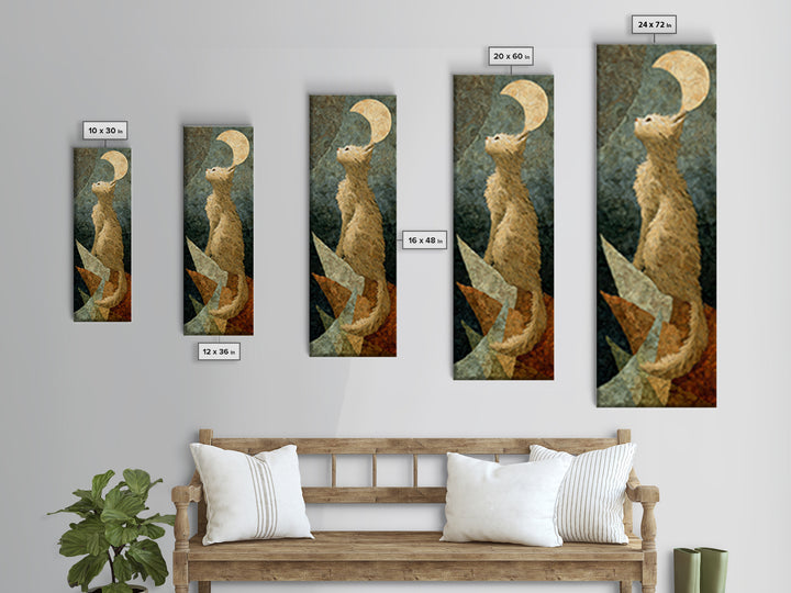 Cat Sailing a Paper Boat Canvas Print, Whimsical Art, Gallery Decor, Living Room Decor, Fine Art, Wonder, Wall Art, Home Decor, WHI-1x3-38