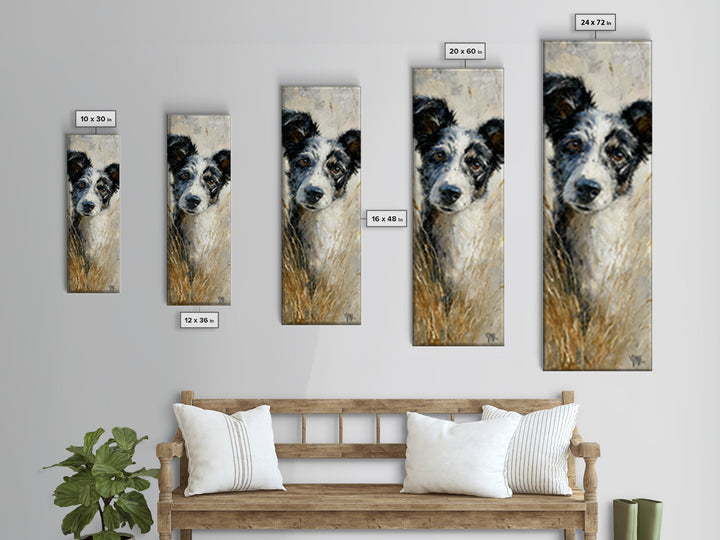 Dog in a Hot Air Balloon Framed Canvas Print, Whimsical Art, Fine Art Print, Living Room Decor, Fine Art, Wonder, Prints, WHI-1x3-74