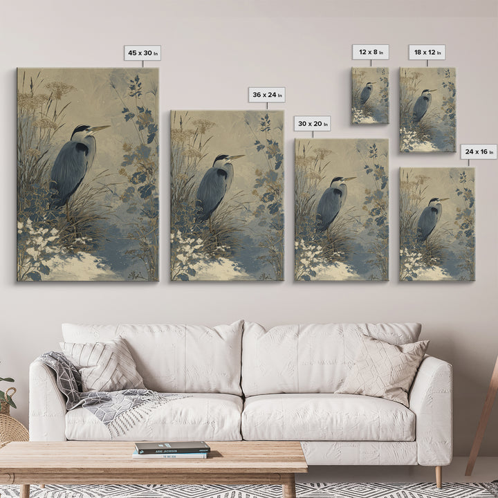 Bird Delivering a Tiny Love Letter Framed Canvas Print, Whimsical Art, Oil Painting, Living Room Decor, Fine Art, Wonder, WHI-2x3-55