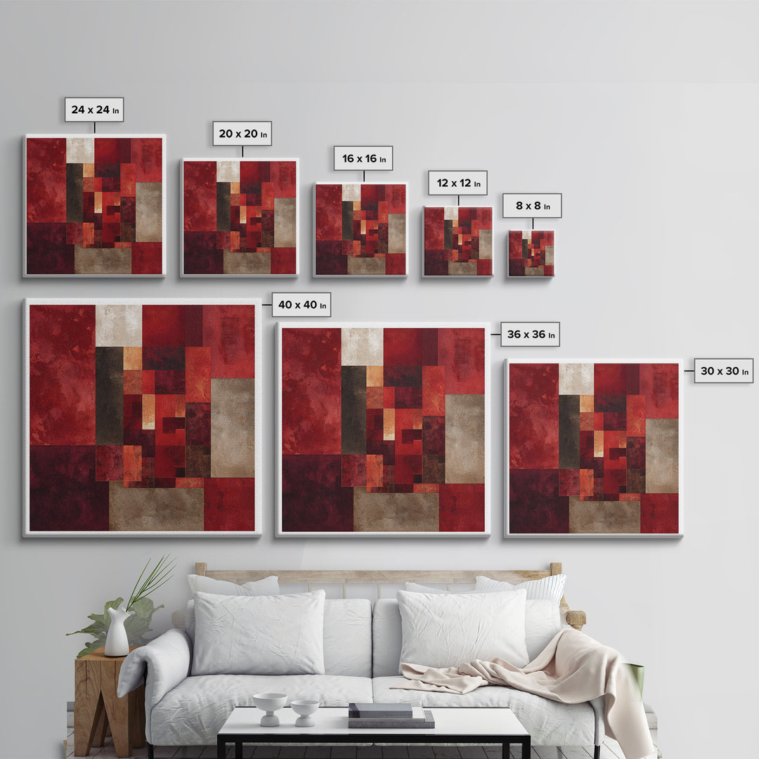 Red Wine Swirl Abstract Canvas Print, Winery Art, Cocktail Wall Art, Winery Decor, Abstract Art, Vineyard, Contemporary Art, WIN-1x1-55
