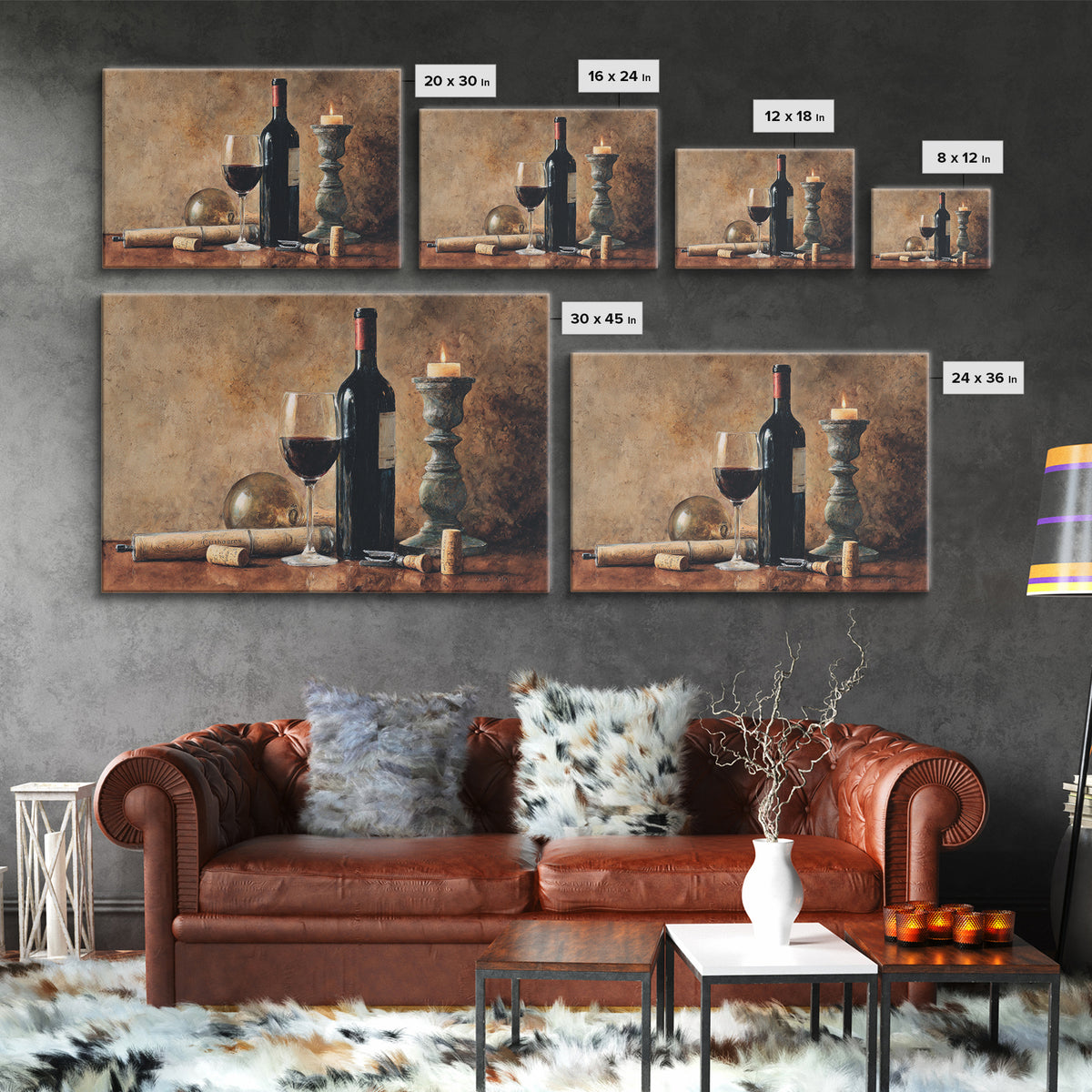 Corkscrew and Corks on Rustic Wood Canvas Print, Winery Art, Room Decor, Winery Decor, Fine Art, Vineyard, Printable Wall Art, WIN-3x2-56