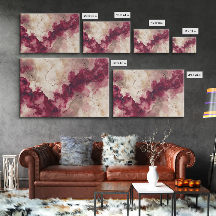 Red Wine Swirl Abstract Canvas Print, Winery Art, Kitchen Wall Art, Winery Decor, Vineyard, Matisse Print, Landscape Art, WIN-3x2-83