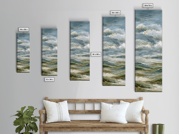Large Cloudscape with Hopeful Light Framed Canvas Print, Waiting Room Art, Fine Art Print, Waiting Room Decor, Fine Art, Calm, WRA-1x3-4