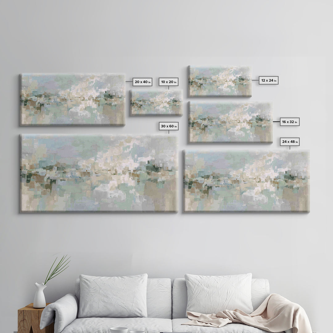 Modern Neutral Arch Abstraction Canvas Print, Waiting Room Art, Contemporary Art, Waiting Room Decor, Abstract Art, Calm, WRA-2x1-17