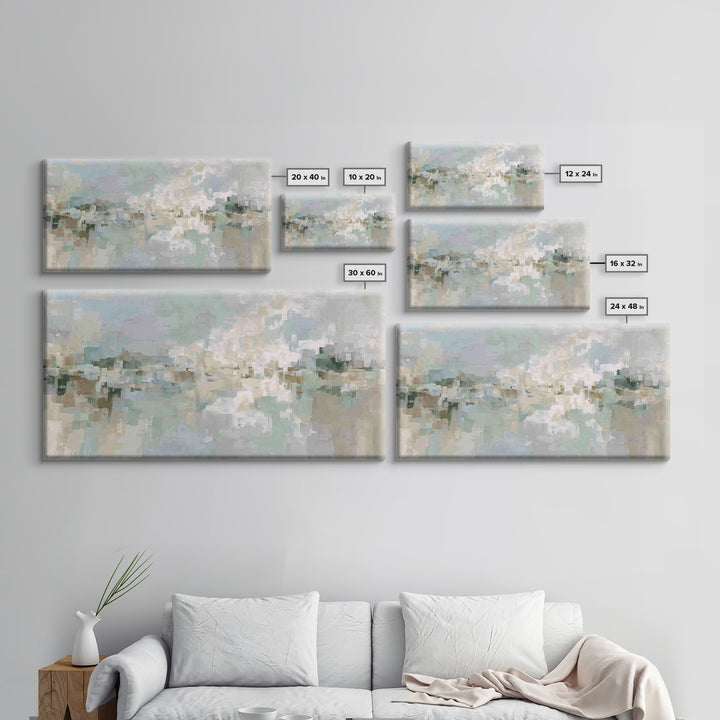 Modern Neutral Arch Abstraction Canvas Print, Waiting Room Art, Contemporary Art, Waiting Room Decor, Abstract Art, Calm, WRA-2x1-17