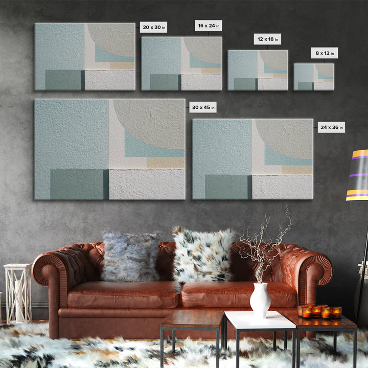 Minimal Geometric Composition Canvas Print, Waiting Room Art, Abstract, Waiting Room Decor, Abstract Art, Calm, Modern Decor, WRA-3x2-57