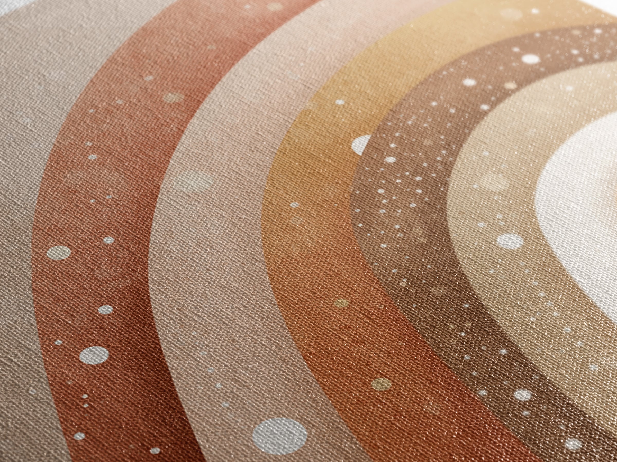 Earthy Boho Rainbow Arches Wall Art, Neutral Nursery Decor, Terracotta Abstract Print, Kids Room Decor, Modern Home Decor