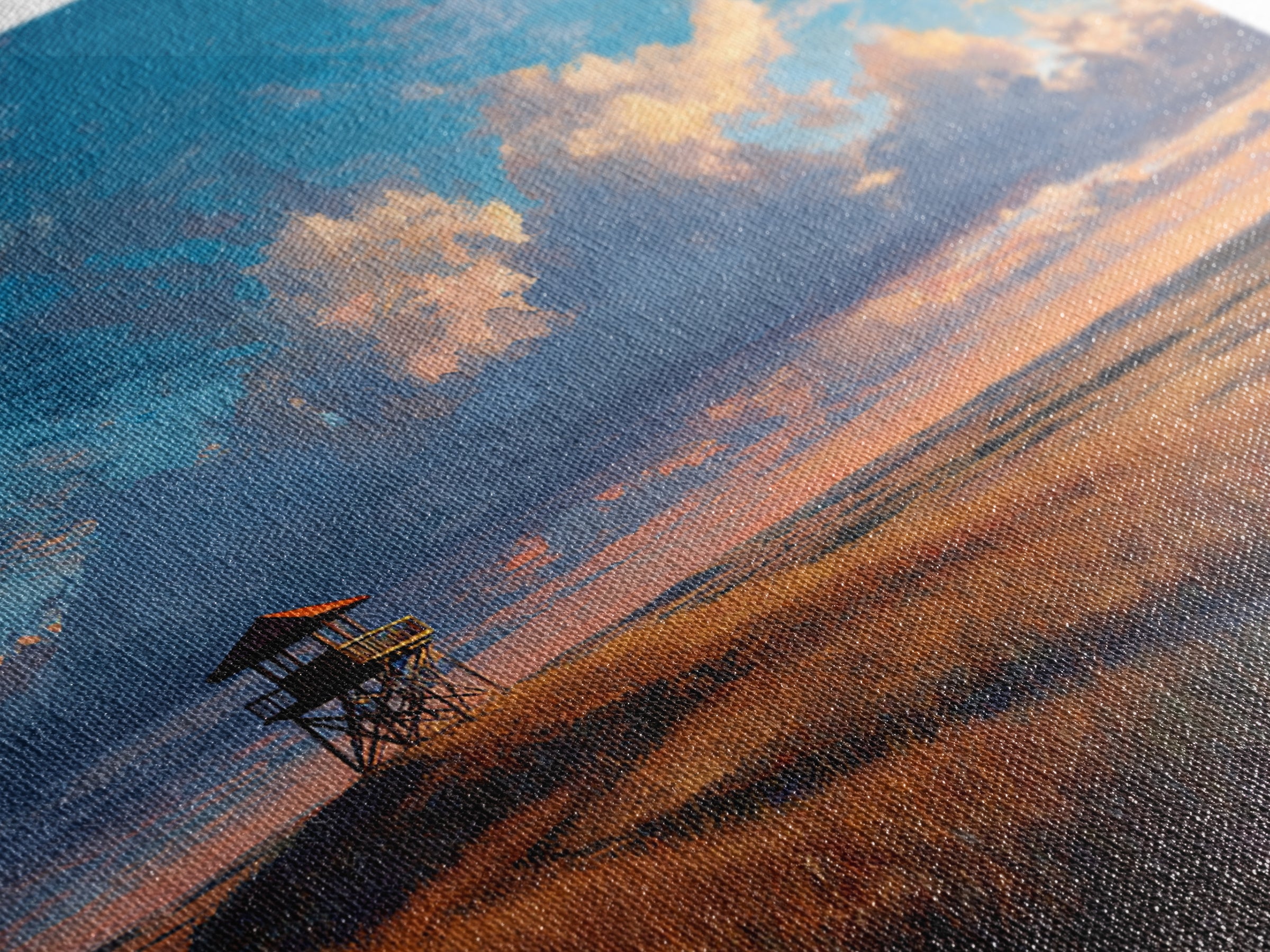 Golden Prairie Sunset Landscape Wall Art Print Rustic Country Painting For Farmhouse Decor Living Room Wall Art Rustic Home Decor
