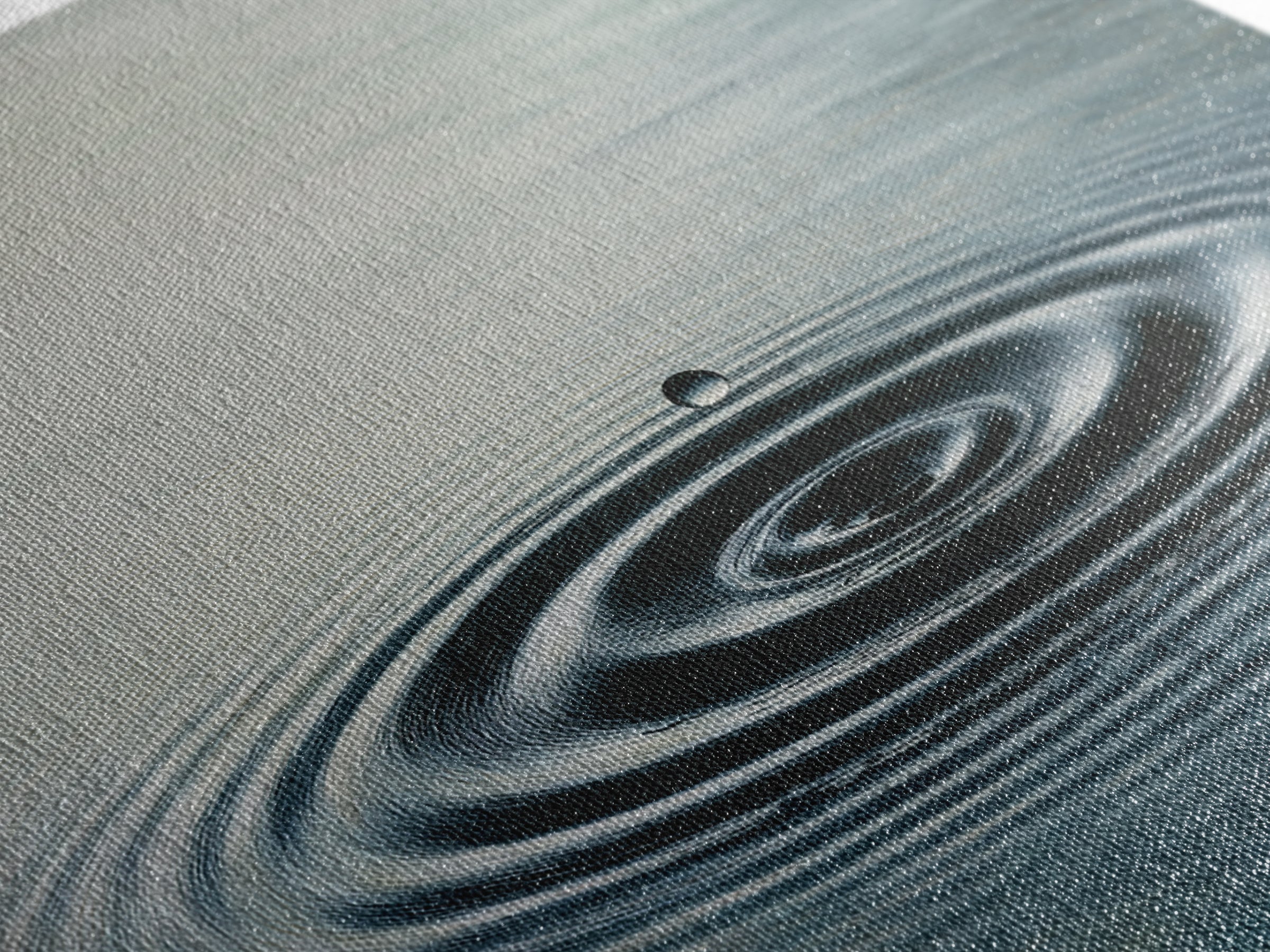 Single Water Drop Ripple Wall Art, Minimalist Zen Lake Print, Calming Neutral Home Decor, Modern Wabi Sabi Bathroom Or Spa Wall Art