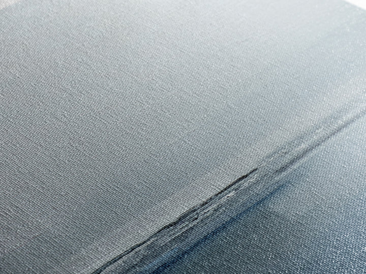 Minimal Misty Seascape In Soft Grey And Blue Wall Art, Neutral Abstract Ocean Canvas Print For Modern Decor