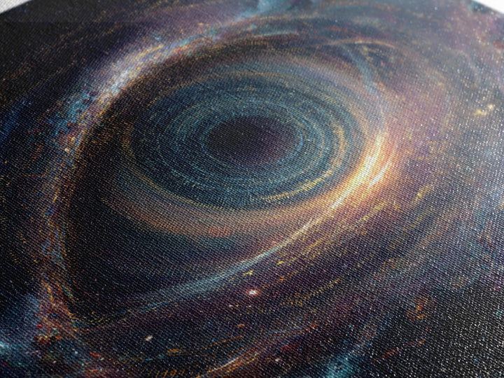 Cosmic Eye Galaxy Portal Wall Art Canvas Print Surreal Space Art Astronomy Decor Trippy Wall Art