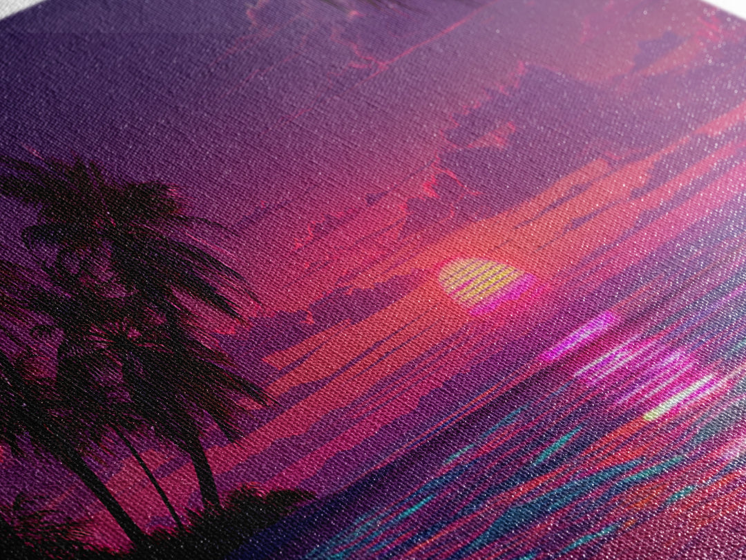 Peaceful Early Morning Lake With Coffee Mug On Dock Realistic Oil Painting Canvas Print Wall Art For Cozy Home Decor