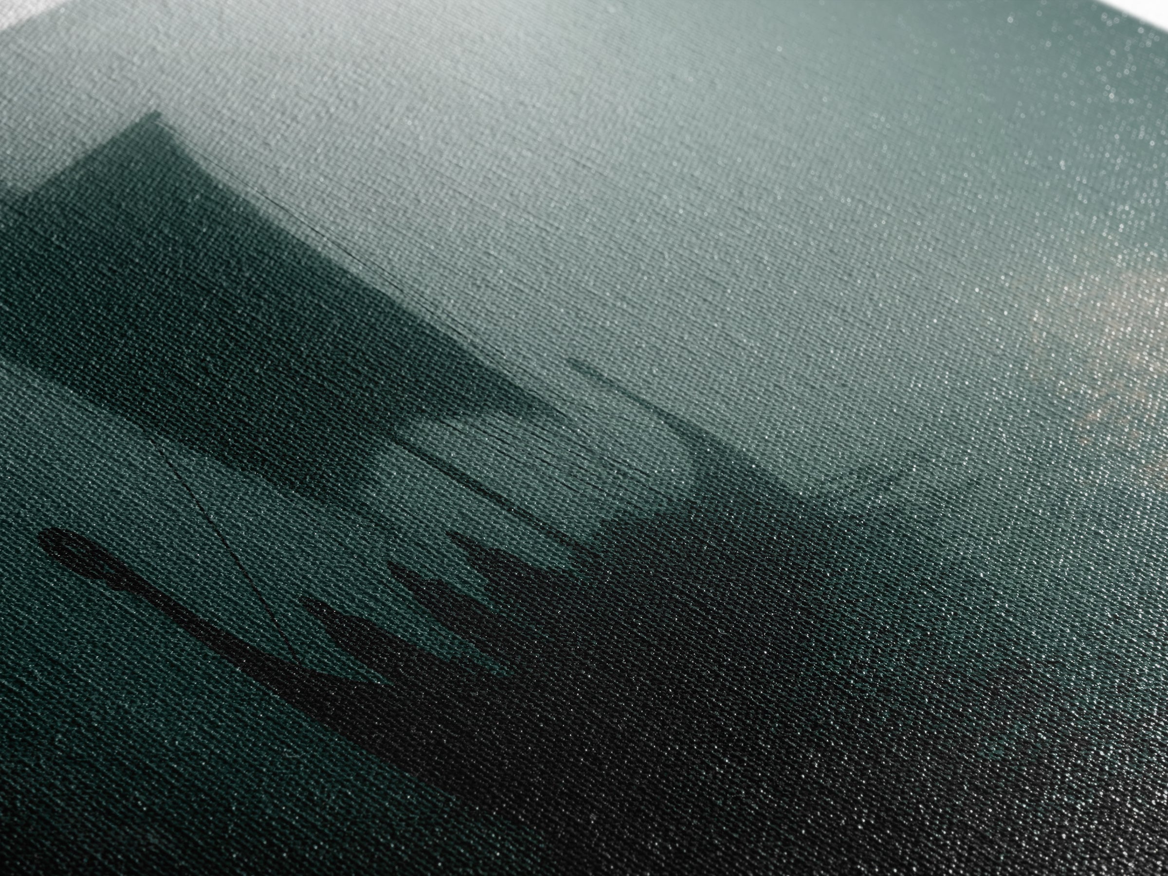 Foggy Viking Longship On Silent Water Wall Art, Nautical Art, Moody Wall Art, Scandinavian Decor, Living Room Decor, Office Decor