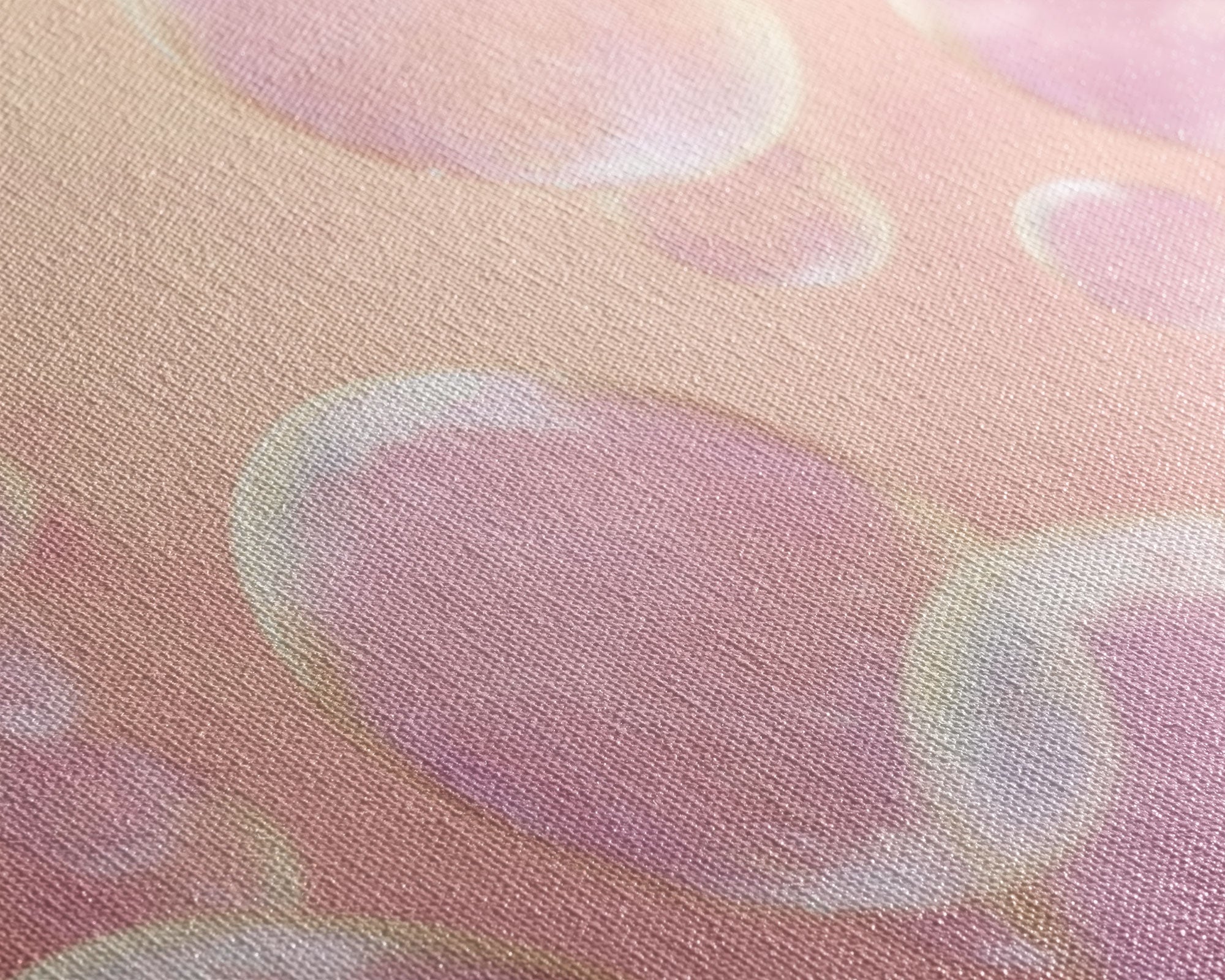 Retro Pink Bathroom Wall Decor, Pink Bubbles Abstract Wall Art Print, Bubbles Print, Pink Nursery Wall Art, Bubbles Art, Vintage Style Decor