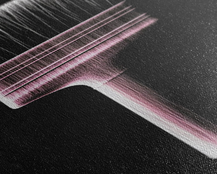 Paint Brush Wall Decor, Brush Art, Craft Room Wall Art, Minimalist Print, Wall Decor, Canvas Print, Wall Art, Framed Canvas