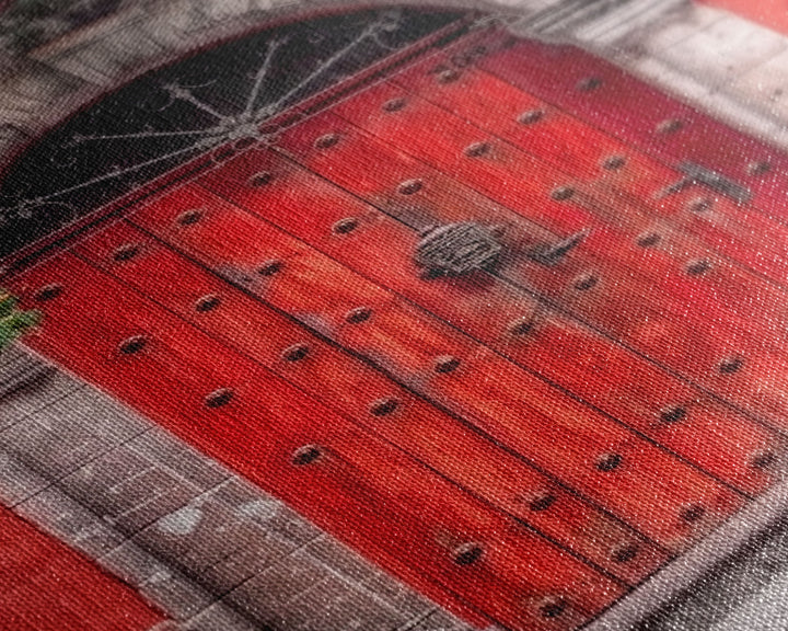 Change1 Mexican Wall Art, Framed Canvas Print, Old Town Mexico Architecture Wall Art, Framed Art