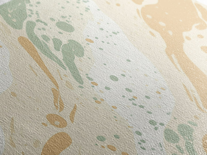 Brush Strokes - Canvas Print - Midcentury Modern Wall Art - Wood Framed Art - Home Decor - Cute Modern Art