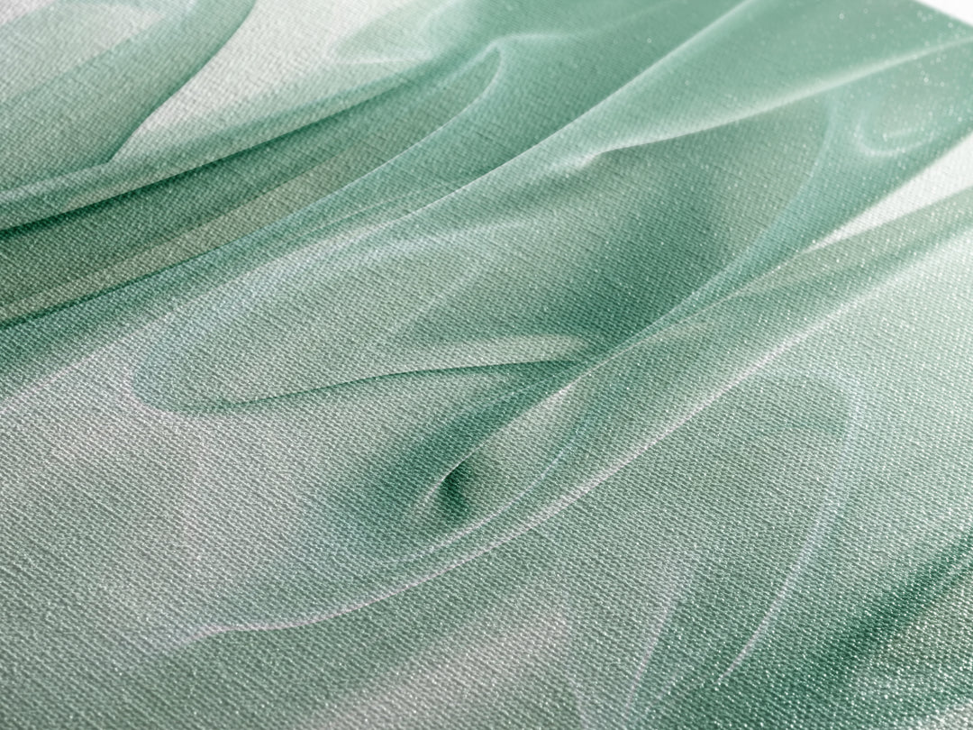 Abstract Green Canvas Print, Botanical Wall Art, Whimsical Minimalist Sage Artwork, Moody Decor for Bedroom or Guest Room, Gift Idea