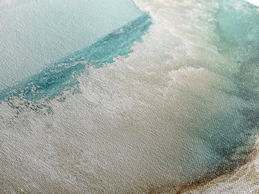 Ocean Wave, Beach Splash, Panoramic Art, Framed Canvas Print, Surf Wall Art, Nautical Decor, Coastal Wall Art, Extra Wide Art
