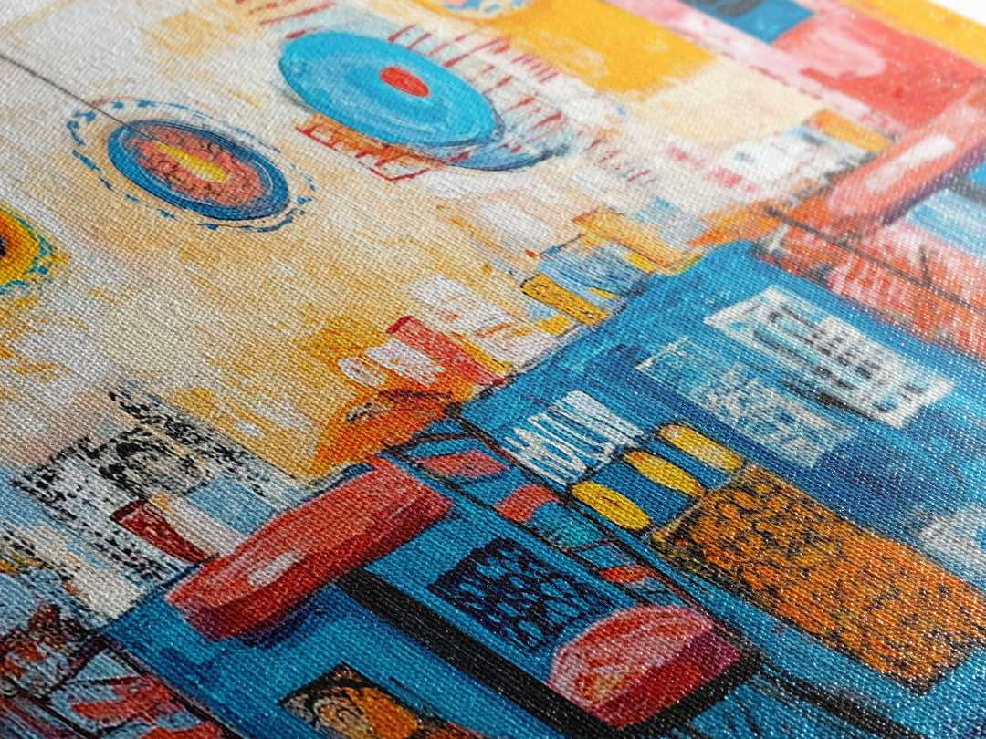 Cafe painting, espresso martini wall art, coffee wall art, food review kitchen art, warm cozy vibes, rustic decor, framed canvas print, boho art