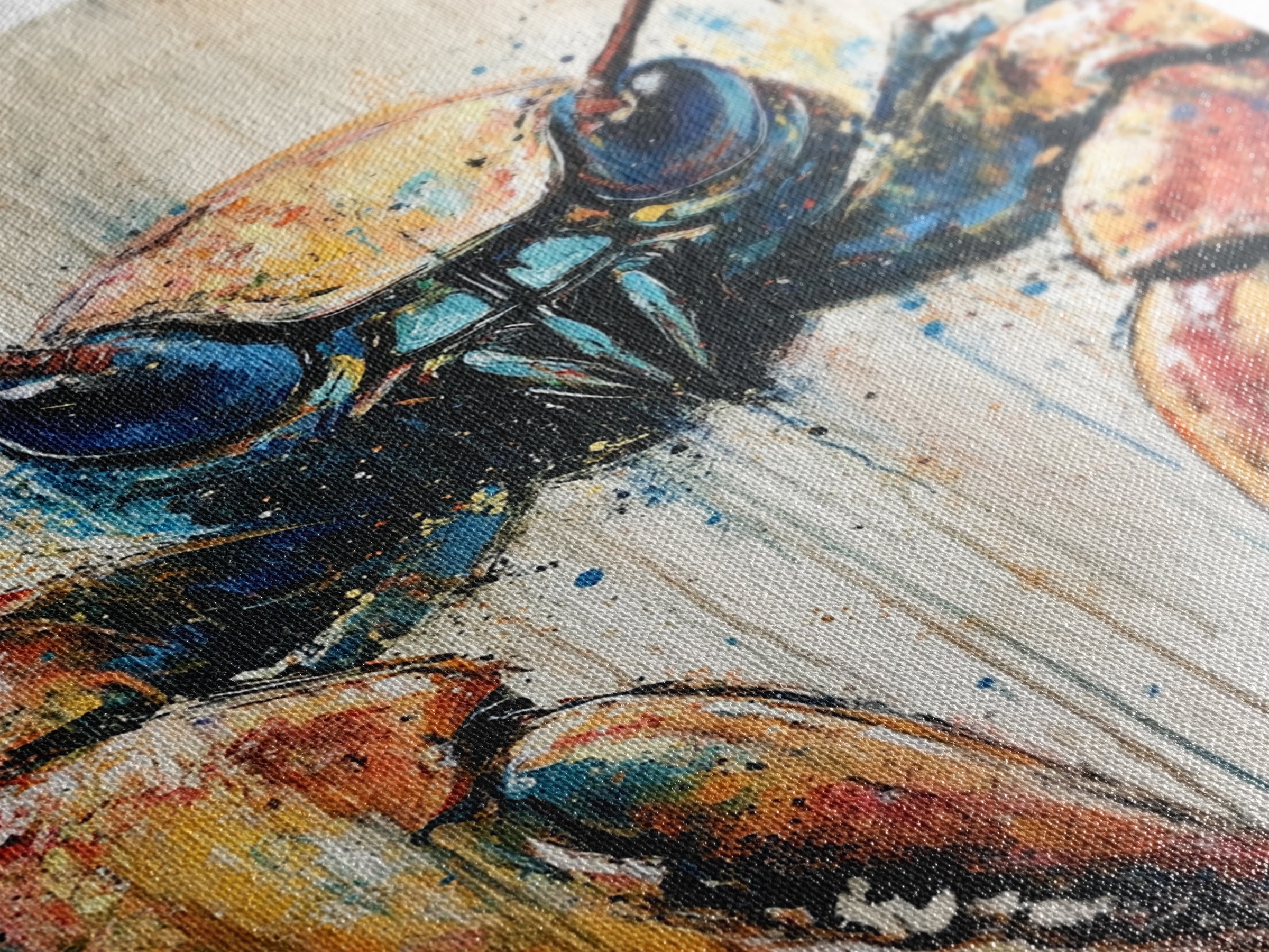 crayfish painting, rustic wall art, framed canvas print, coastal decor, nautical wall art, Maine oil painting, farmhouse art